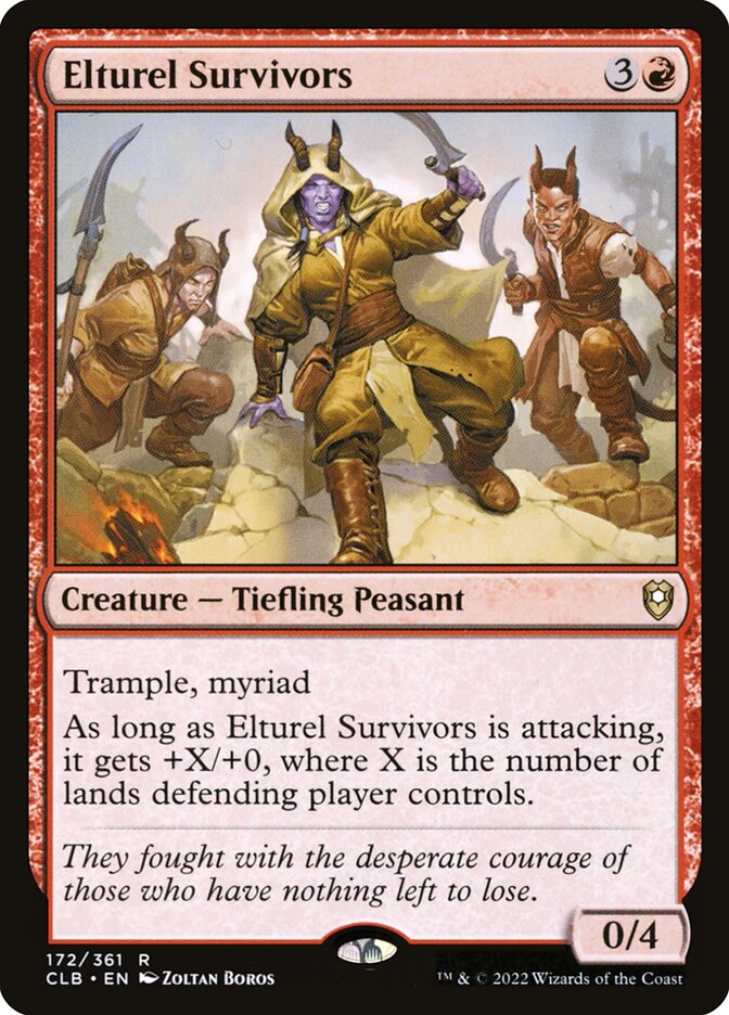 Elturel Survivors card front