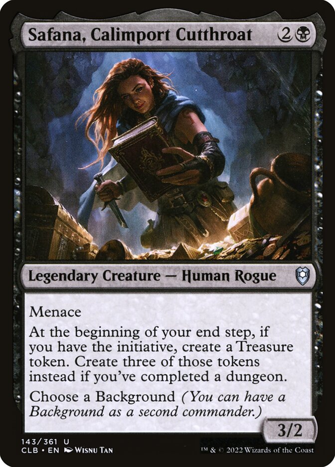 Safana, Calimport Cutthroat card front