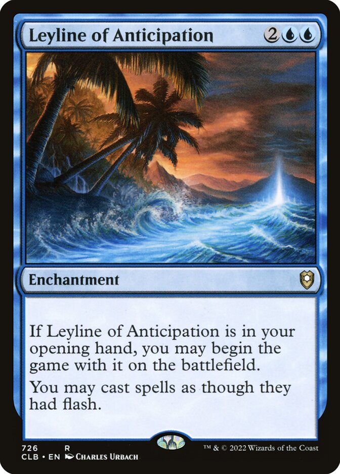 Leyline of Anticipation card front