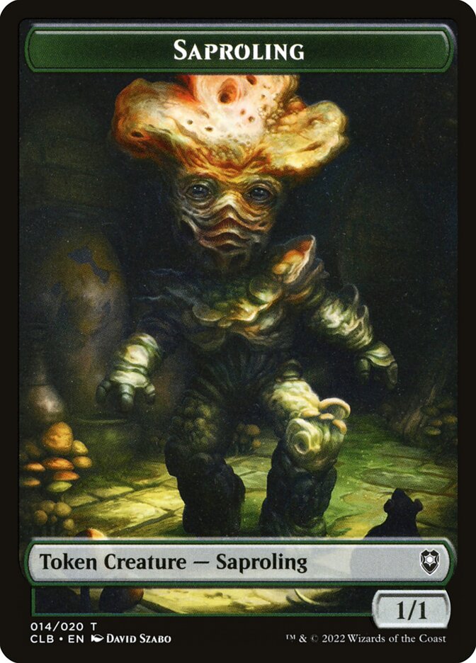 Saproling card front