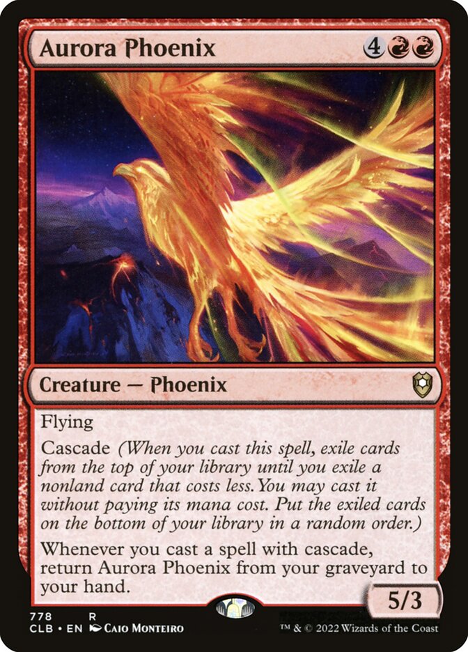 Aurora Phoenix card front