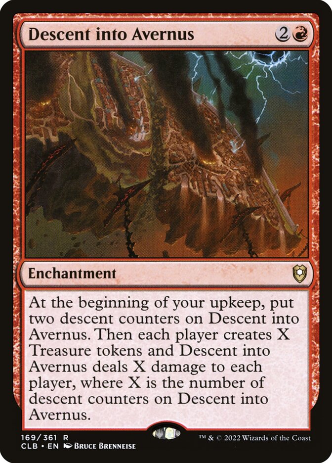 Descent into Avernus card front