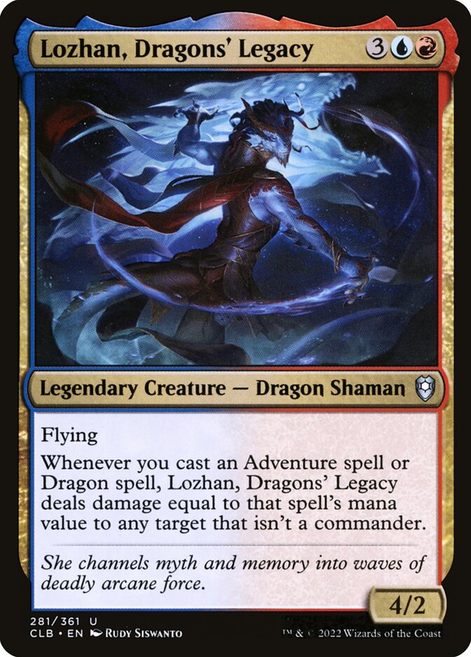 Lozhan, Dragons' Legacy card front