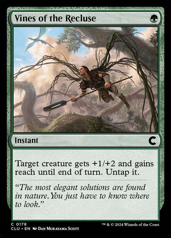 Vines of the Recluse card front
