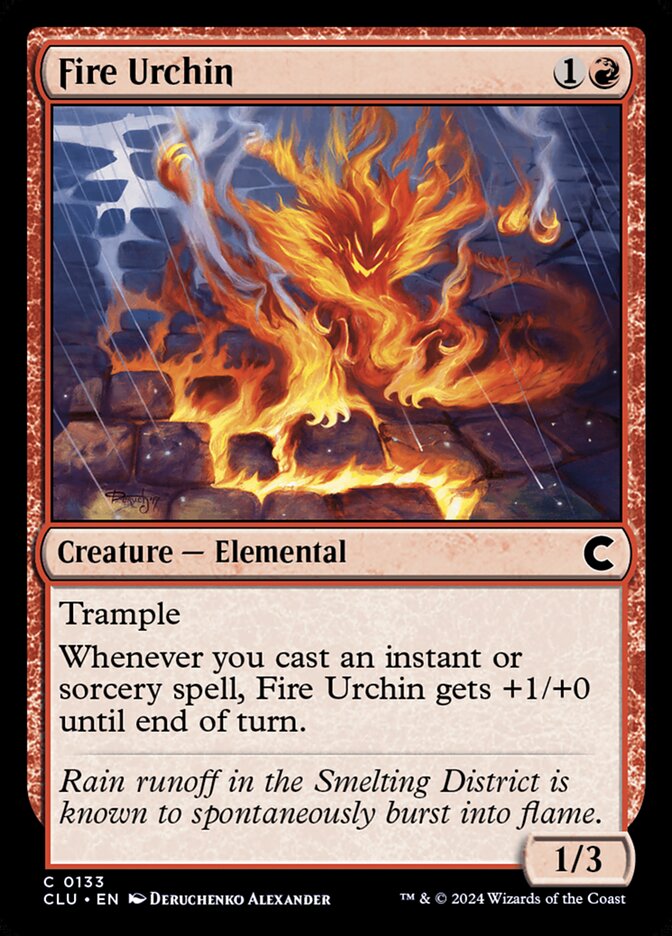 Fire Urchin card front