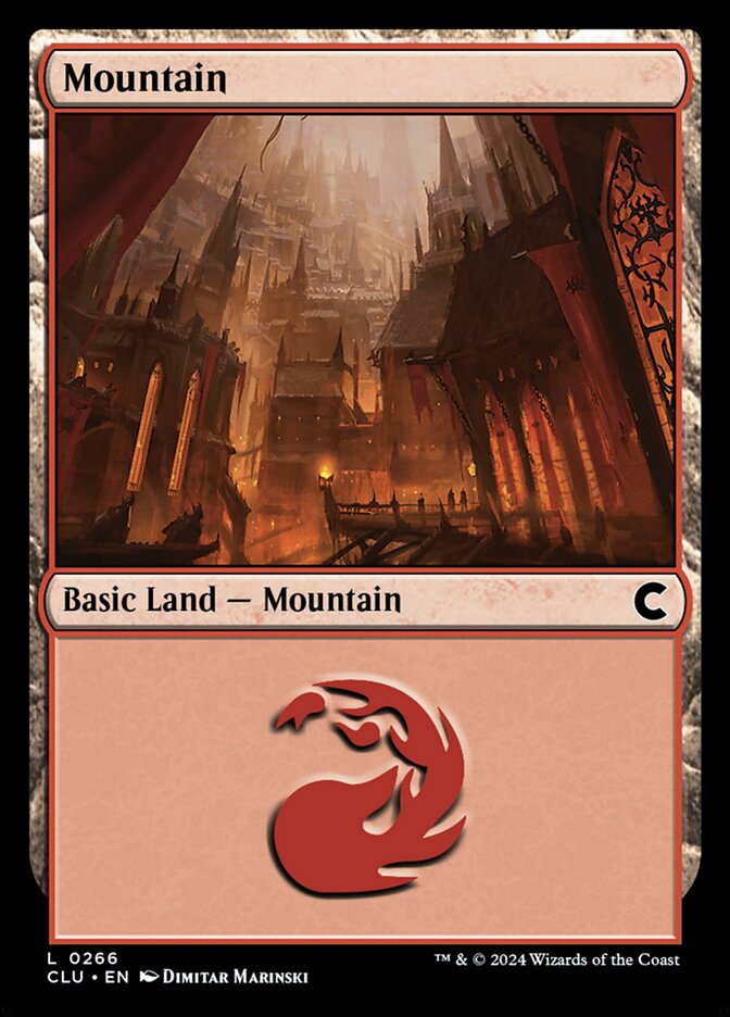 Mountain card front