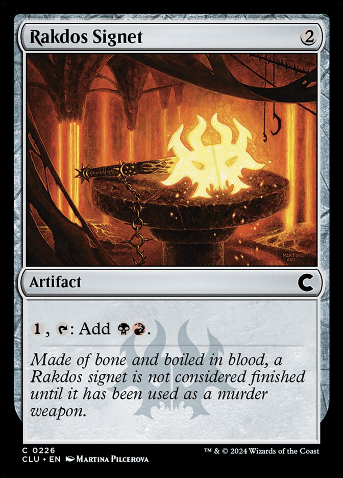 Rakdos Signet card front