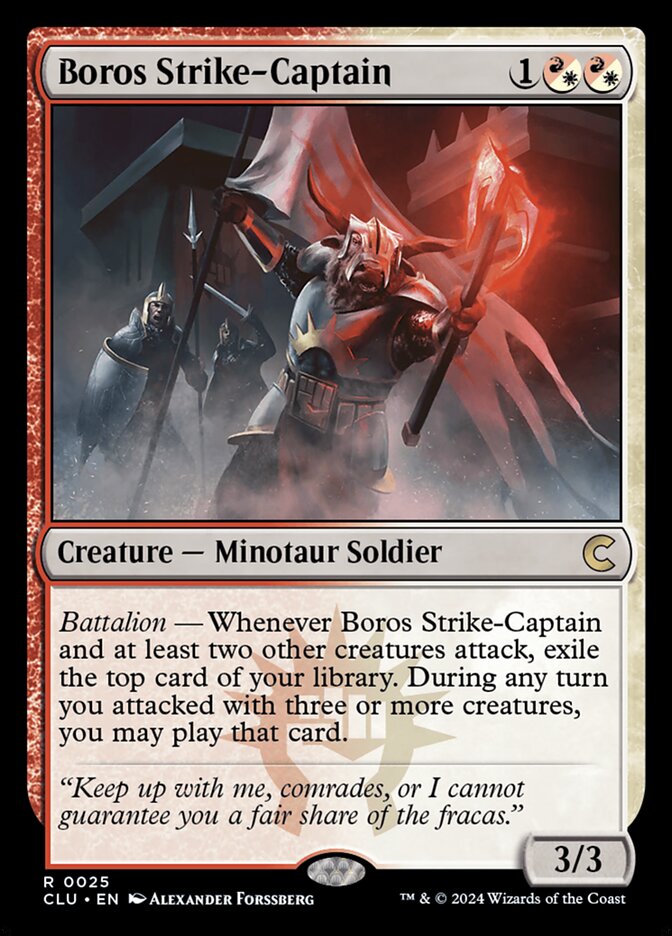Boros Strike-Captain card front