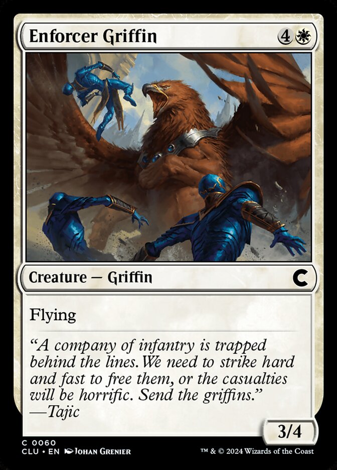 Enforcer Griffin card front