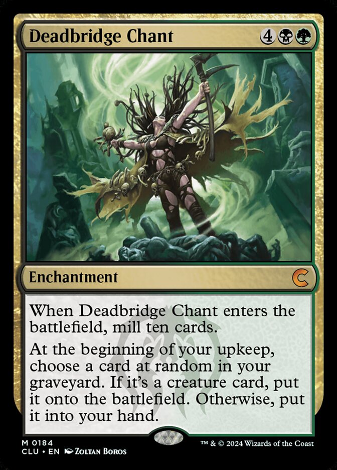 Deadbridge Chant card front