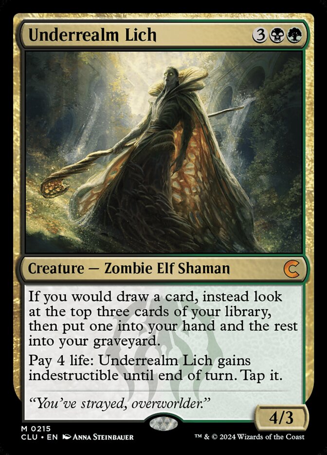 Underrealm Lich card front