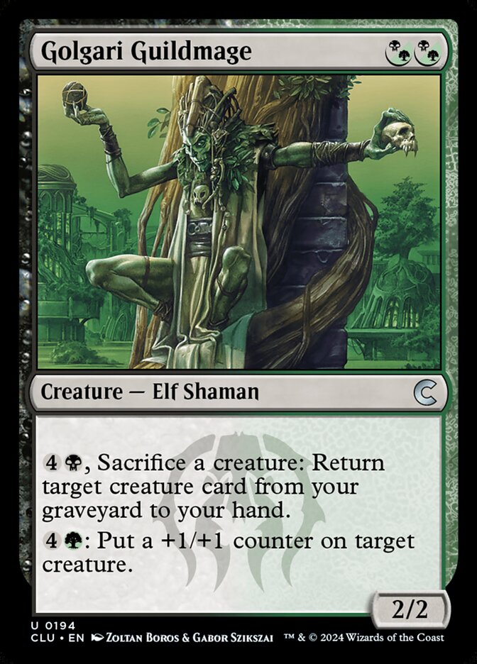Golgari Guildmage card front