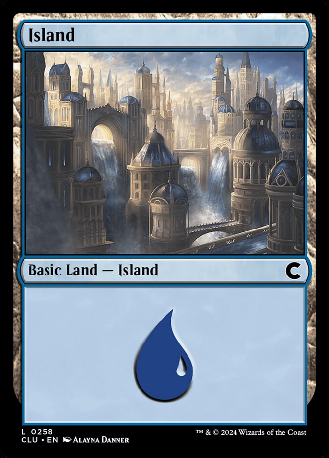 Island card front