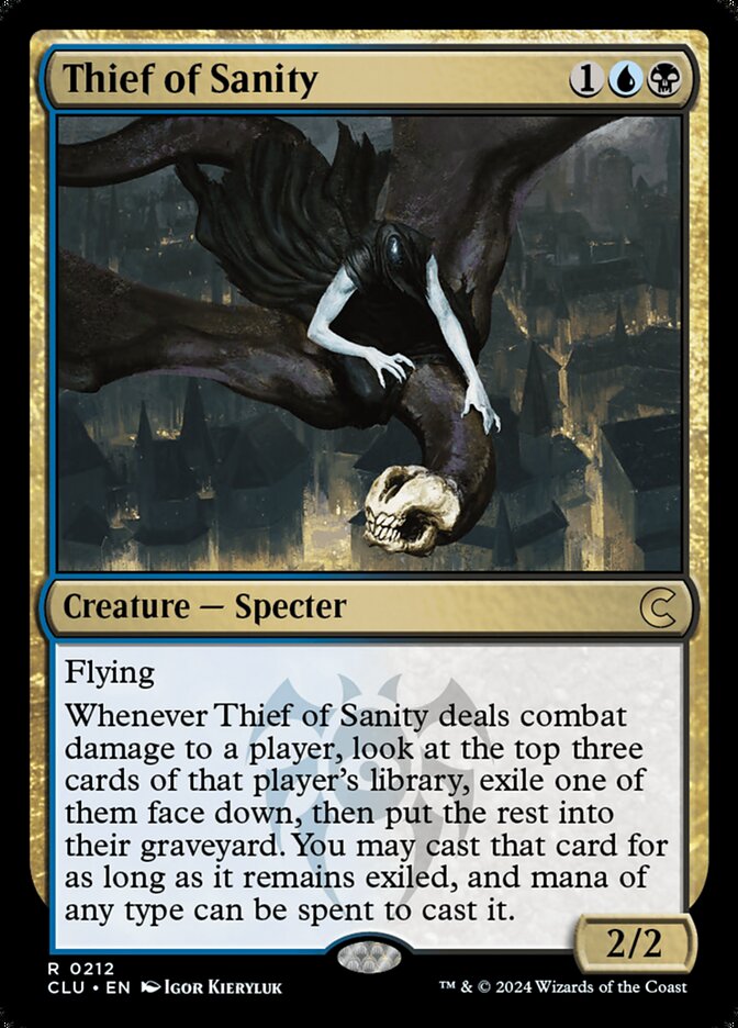 Thief of Sanity card front