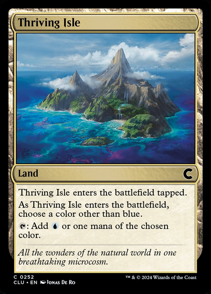 Thriving Isle card front