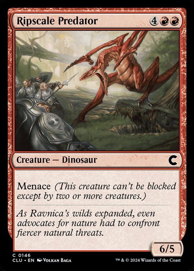 Ripscale Predator card front