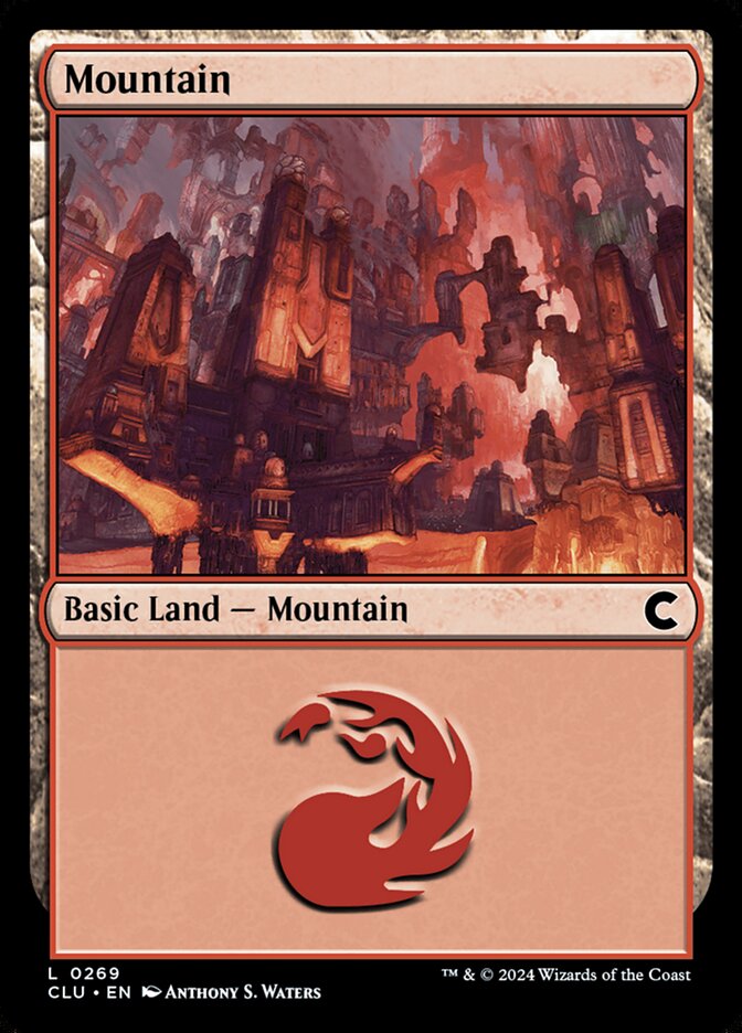 Mountain card front