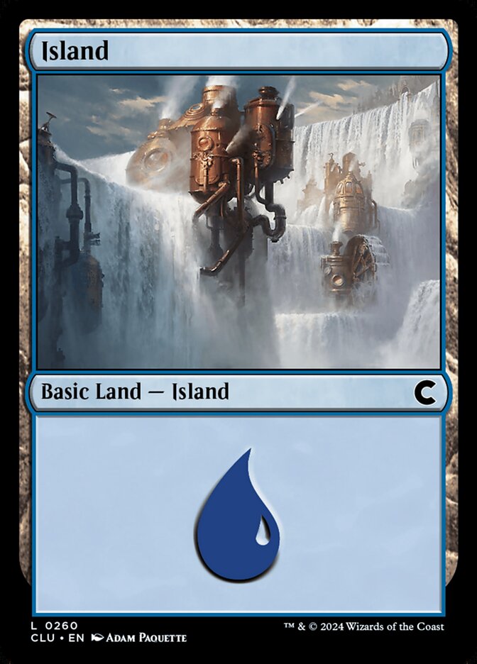 Island card front