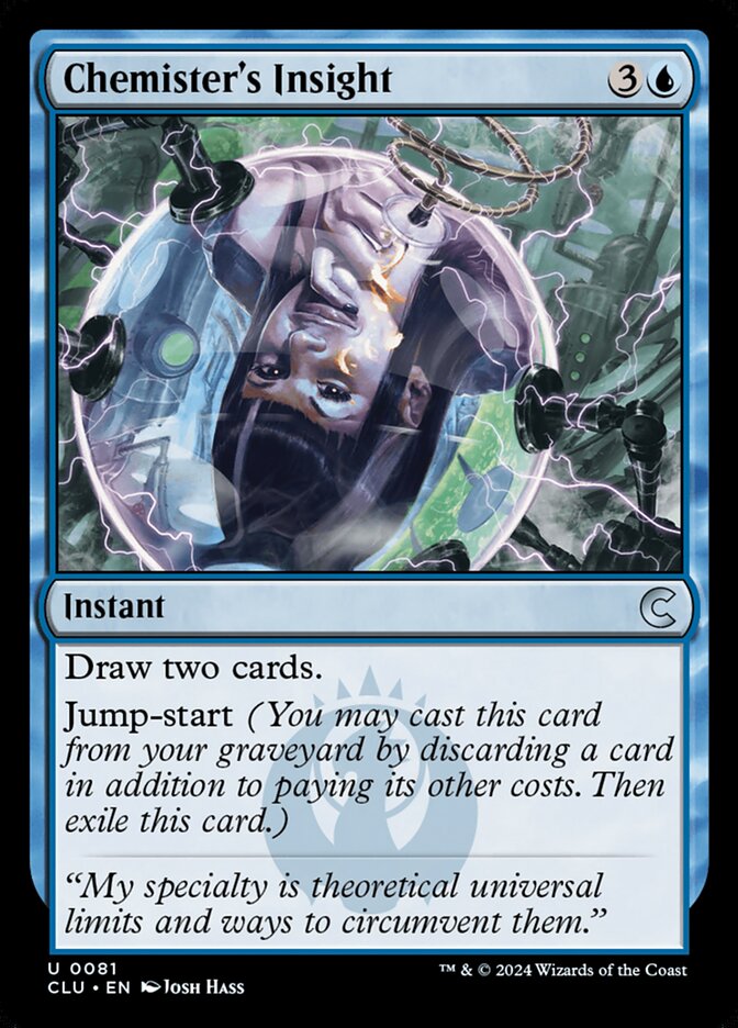Chemister's Insight card front