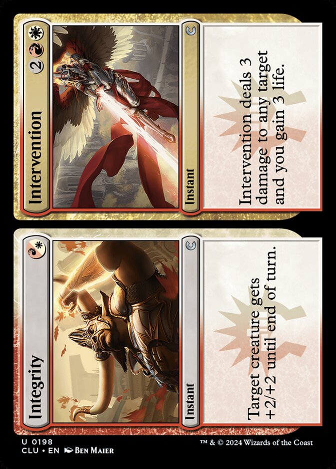 Integrity card front
