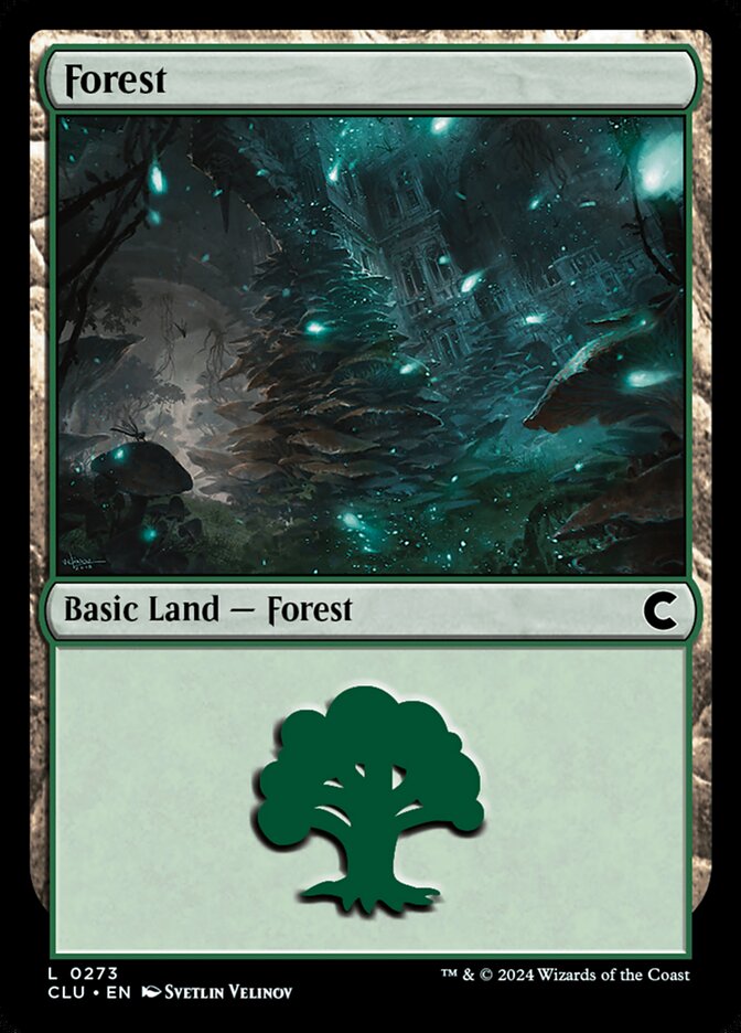 Forest card front