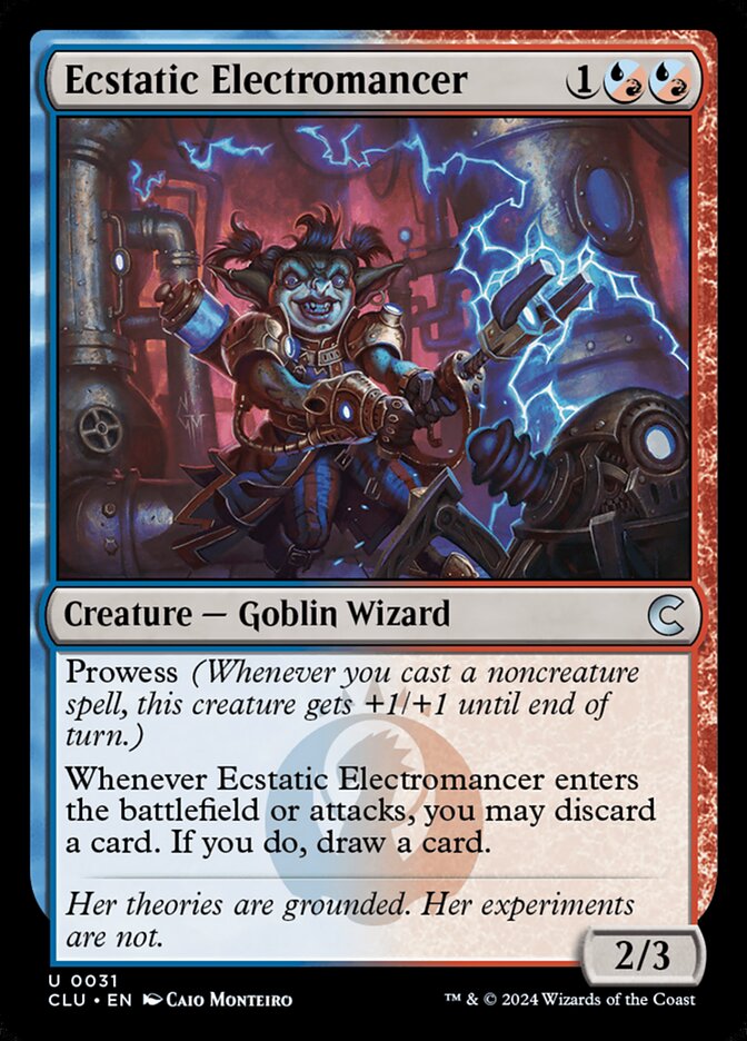 Ecstatic Electromancer card front