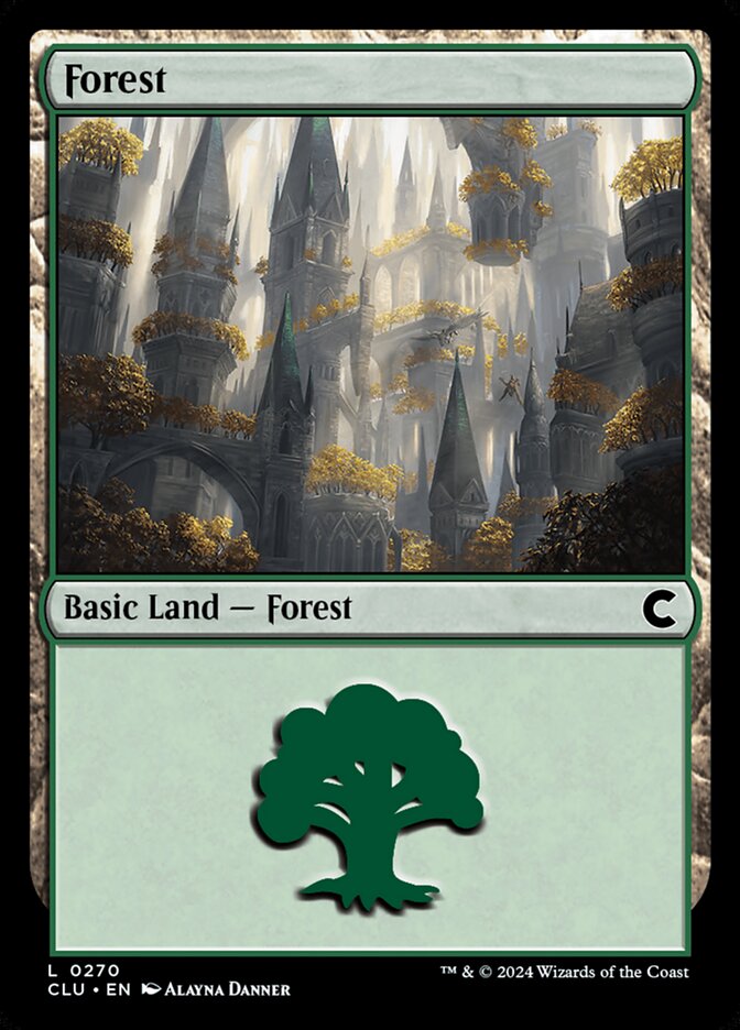 Forest card front