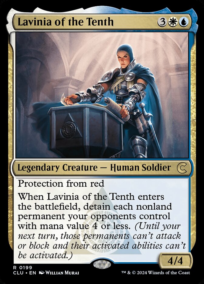 Lavinia of the Tenth card front