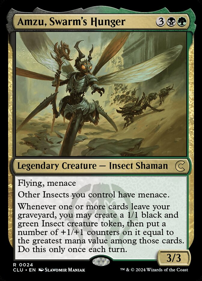 Amzu, Swarm's Hunger card front