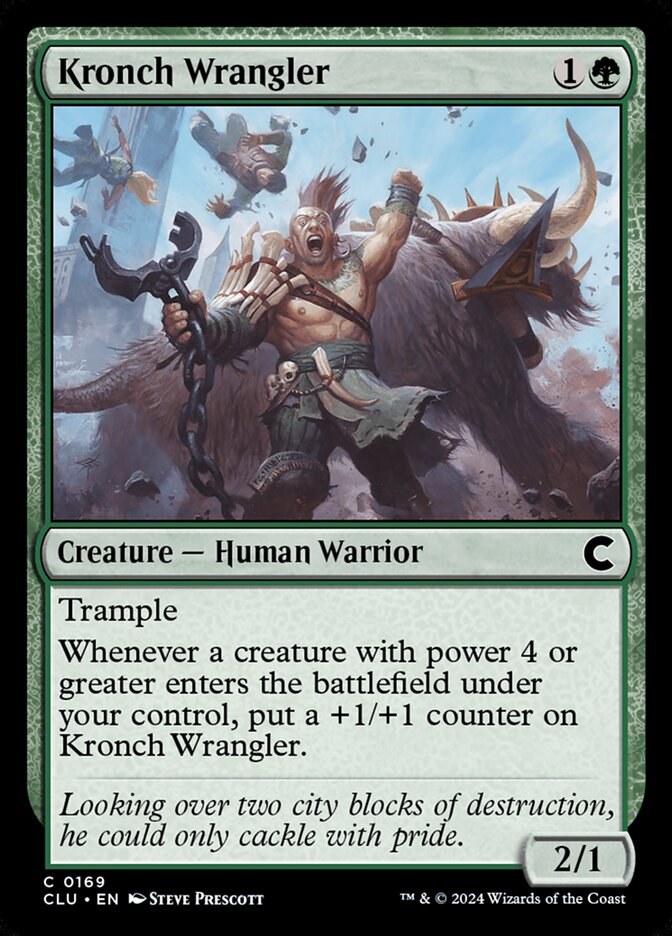 Kronch Wrangler card front