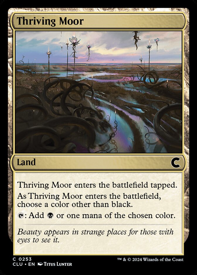 Thriving Moor card front
