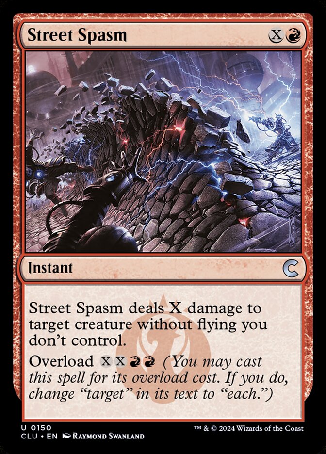 Street Spasm card front