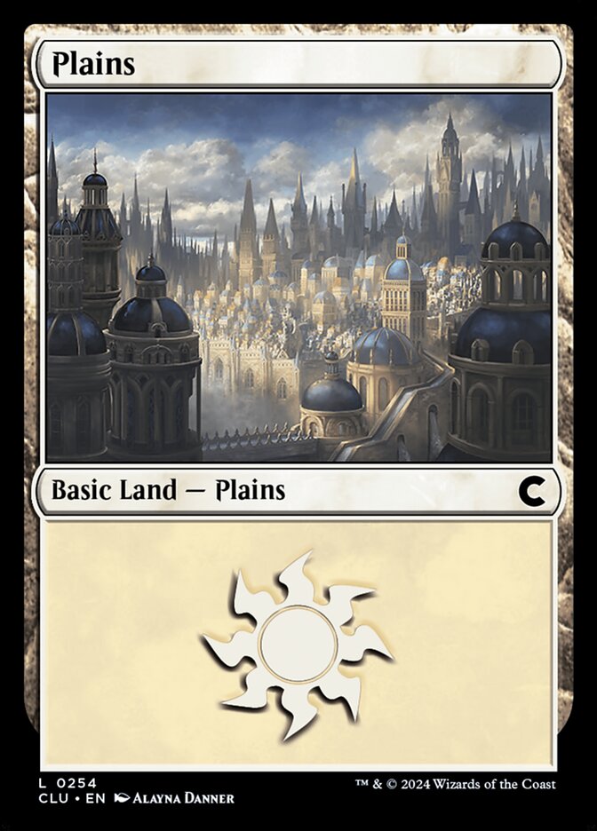 Plains card front