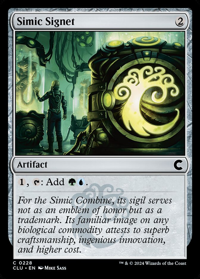 Simic Signet card front