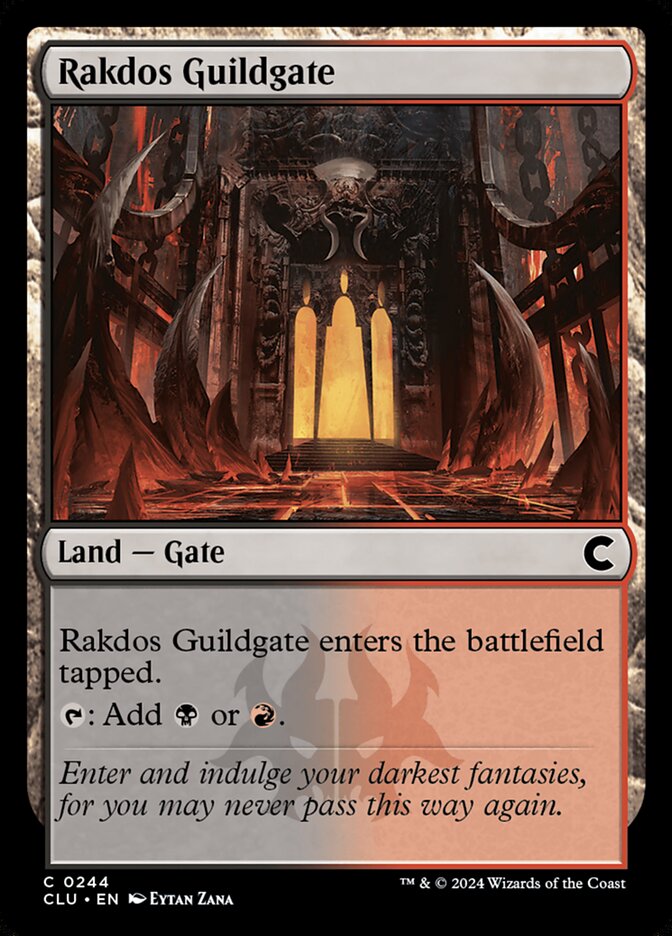 Rakdos Guildgate card front