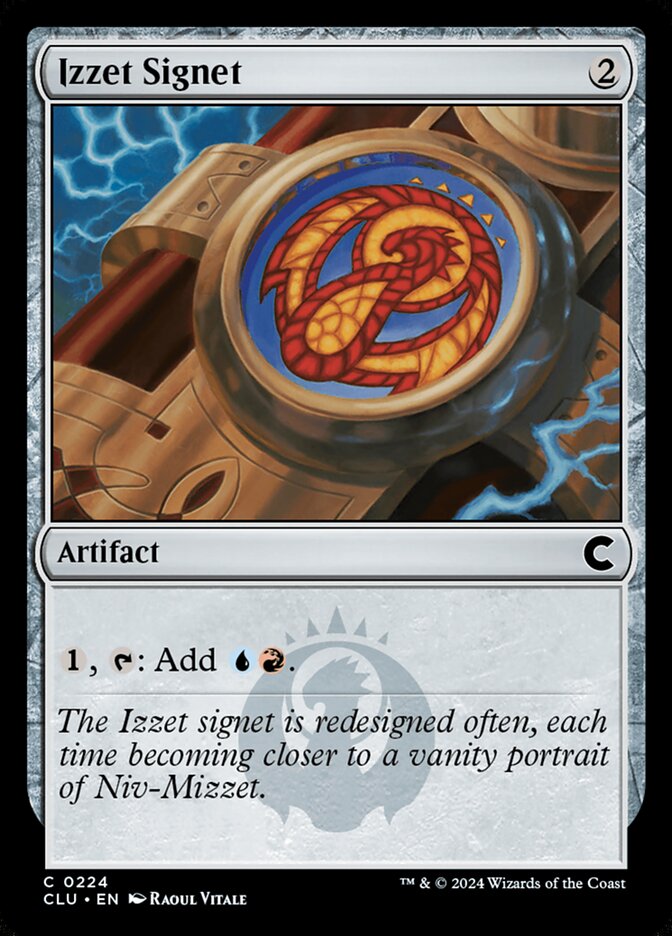 Izzet Signet card front
