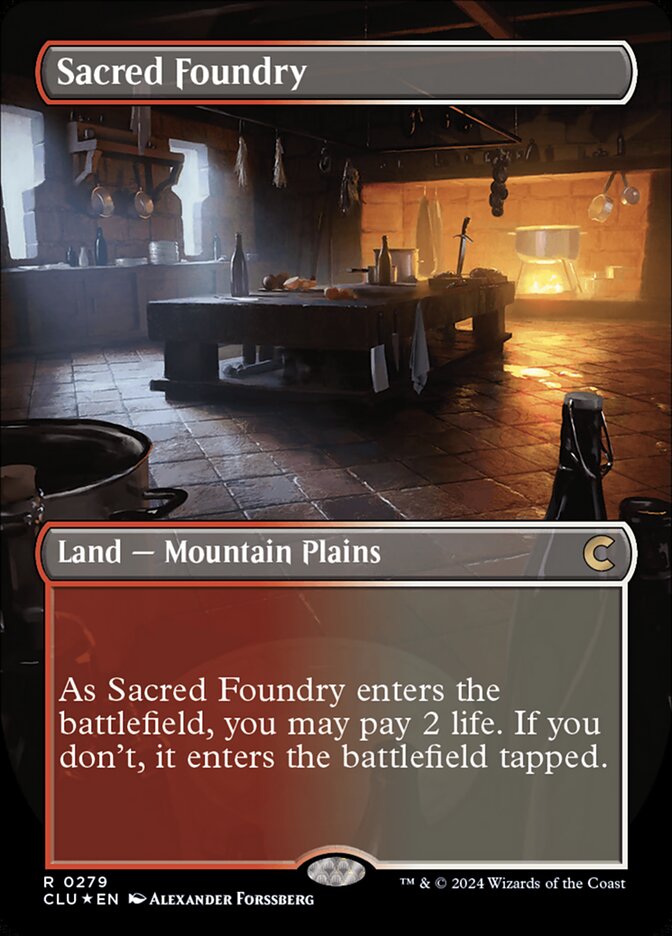 Sacred Foundry card front
