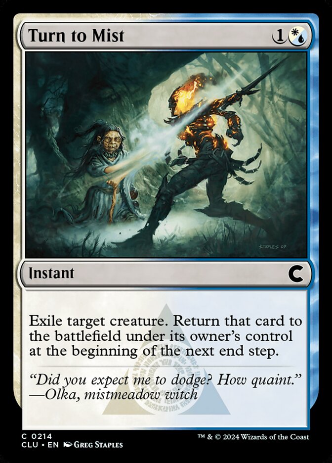 Turn to Mist card front