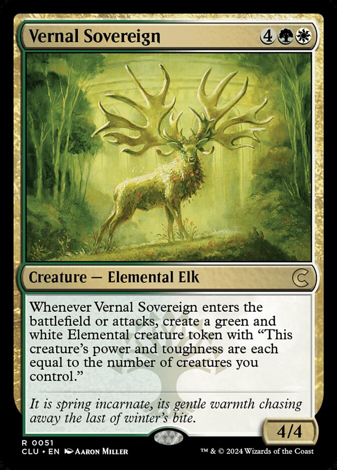 Vernal Sovereign card front