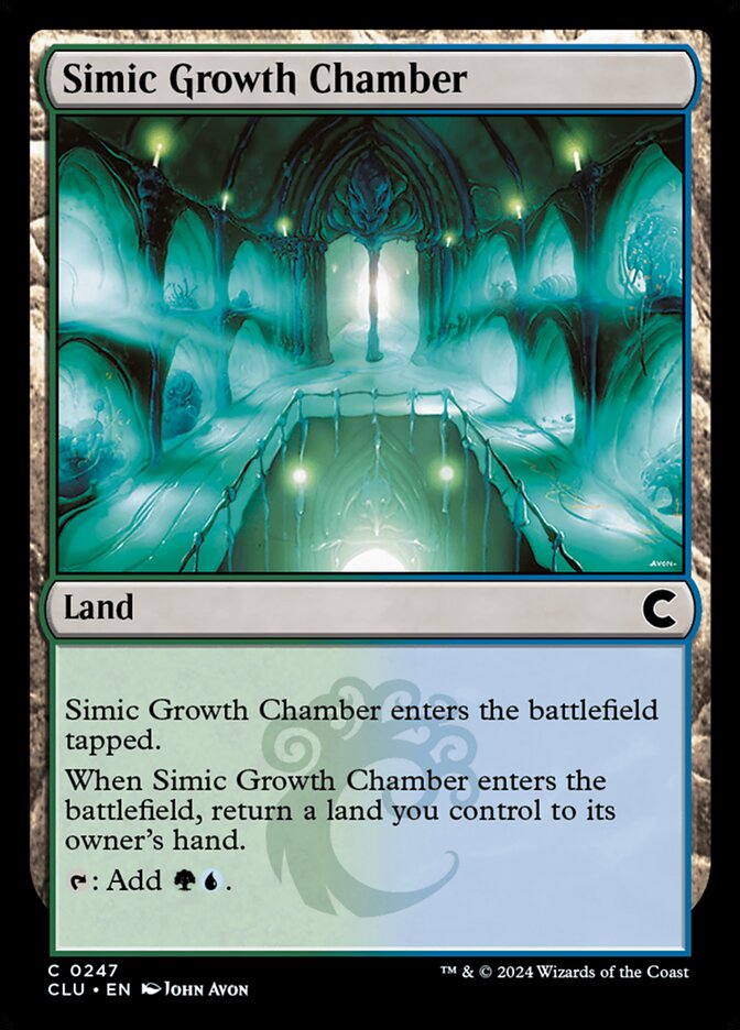 Simic Growth Chamber card front