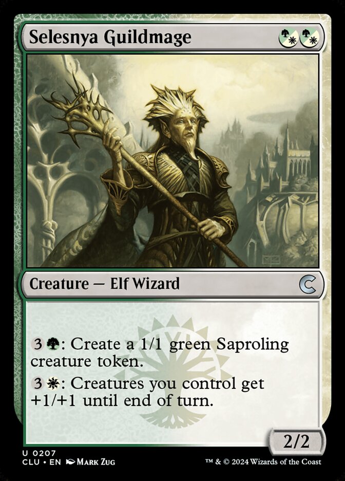 Selesnya Guildmage card front