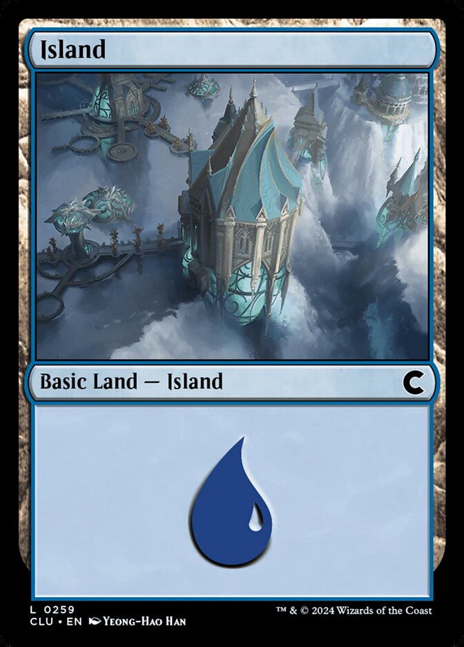 Island card front