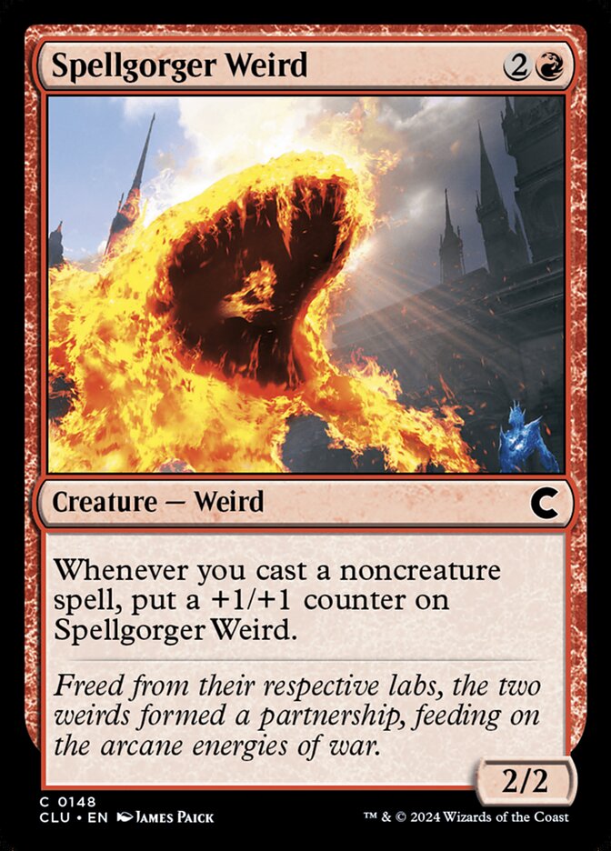 Spellgorger Weird card front