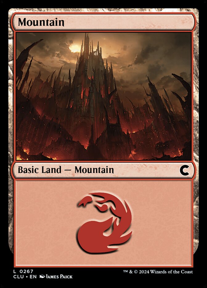 Mountain card front