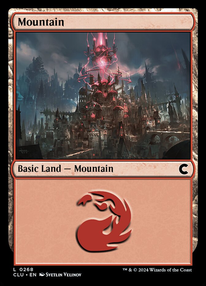 Mountain card front