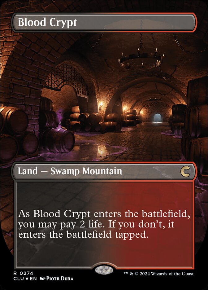 Blood Crypt card front