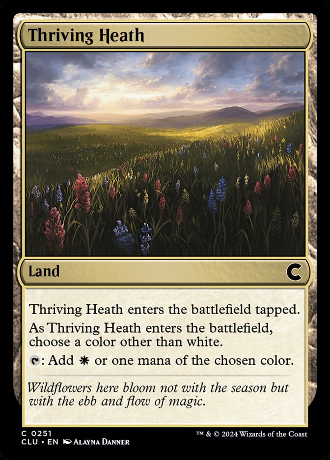 Thriving Heath card front