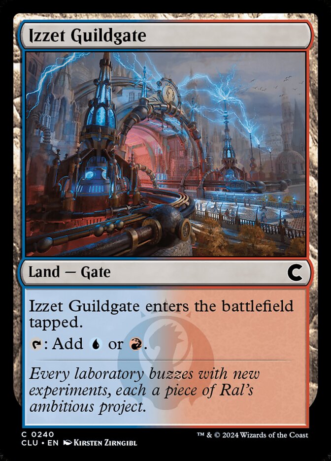 Izzet Guildgate card front