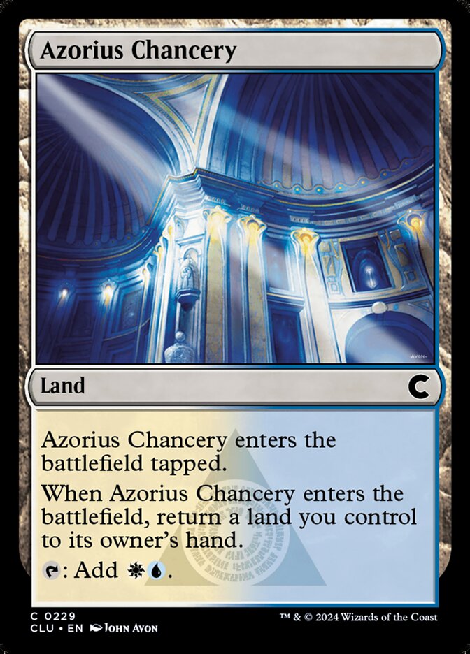Azorius Chancery card front
