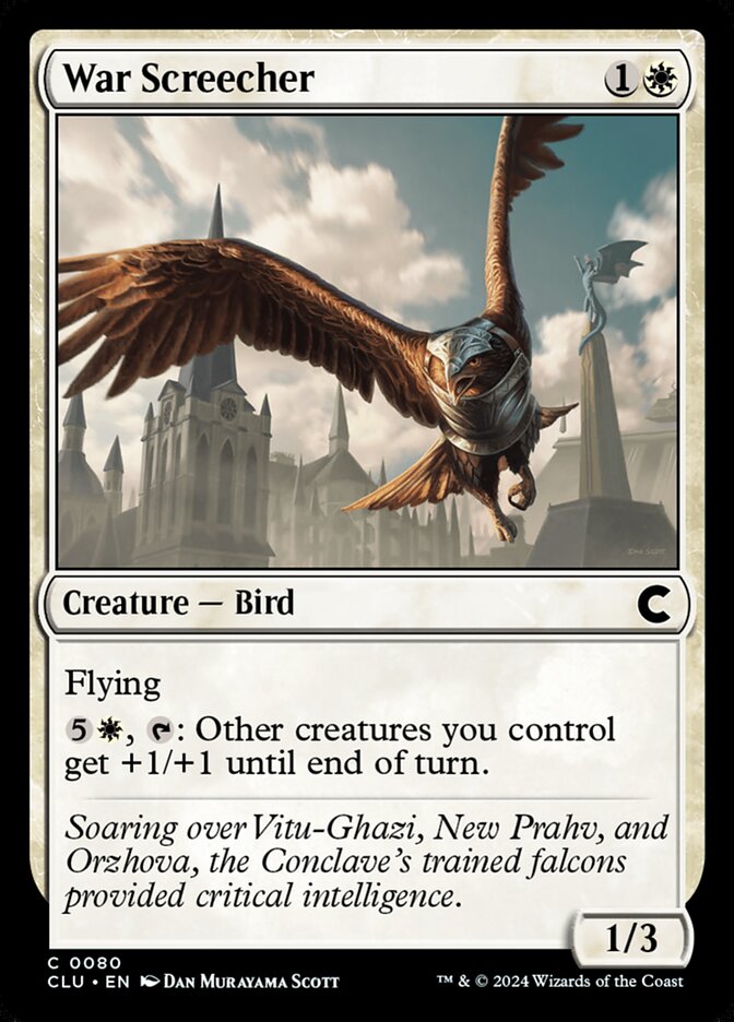 War Screecher card front
